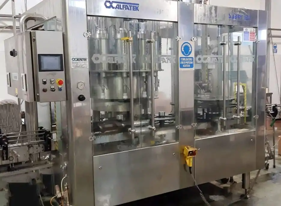 Used Alfatek  Filling Monoblocks - QT 641