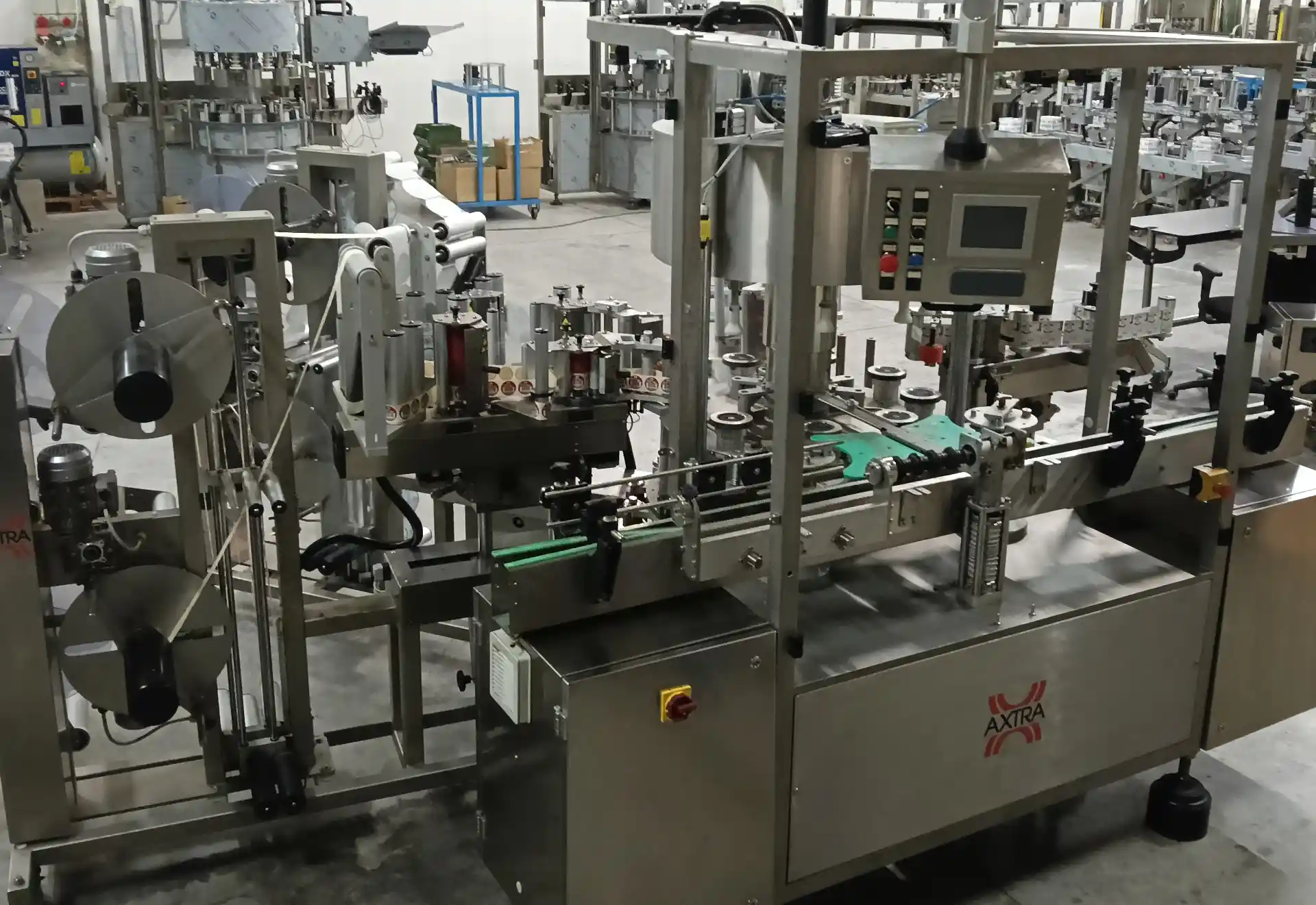 Used Axtra 9T CE 4S ADH Labellers - EA 672