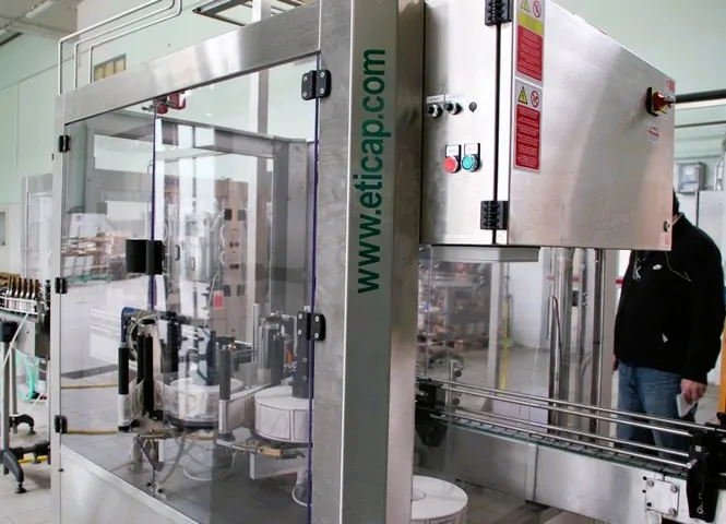 Used Eticap System LE1-07-2S Labellers - EA 649