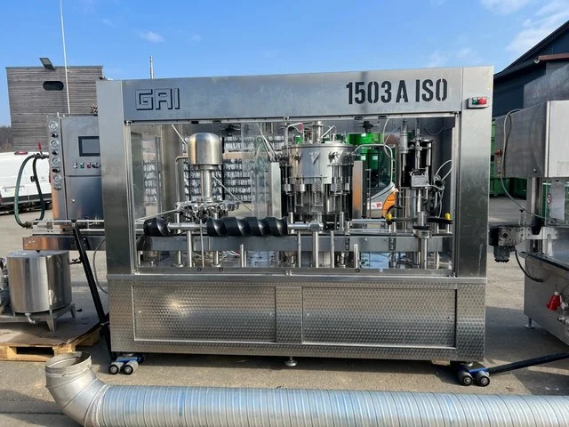 Used GAI 1503 A ISO Filling Monoblocks - QT 788