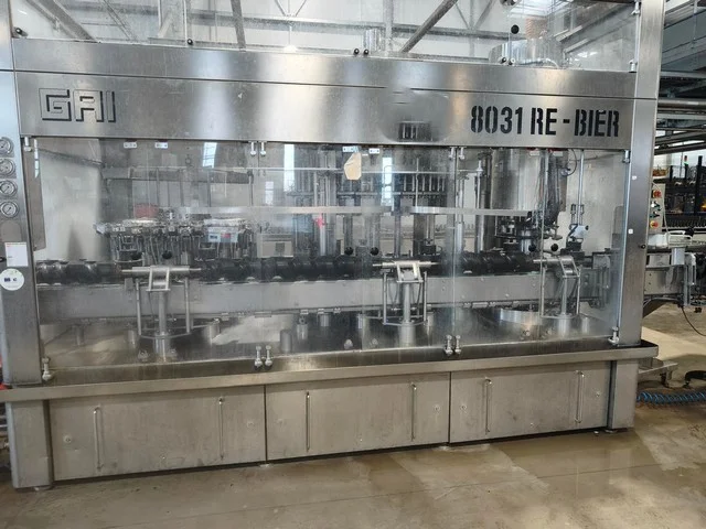 Used GAI 8031RE – BIER - 001 Filling Monoblocks - QT 798