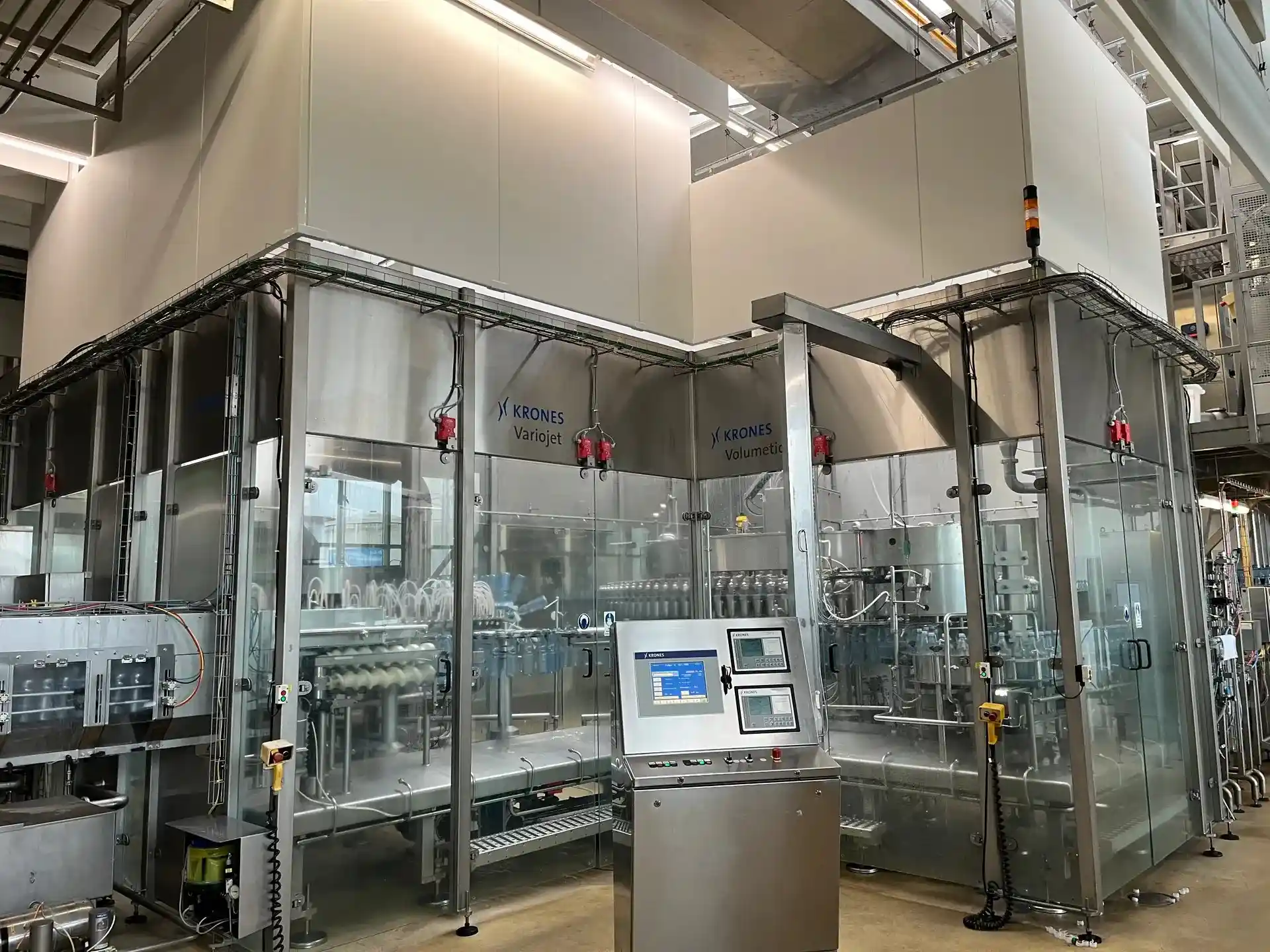 Used Krones Variojet Volumetic Filling Monoblocks - BQ 01