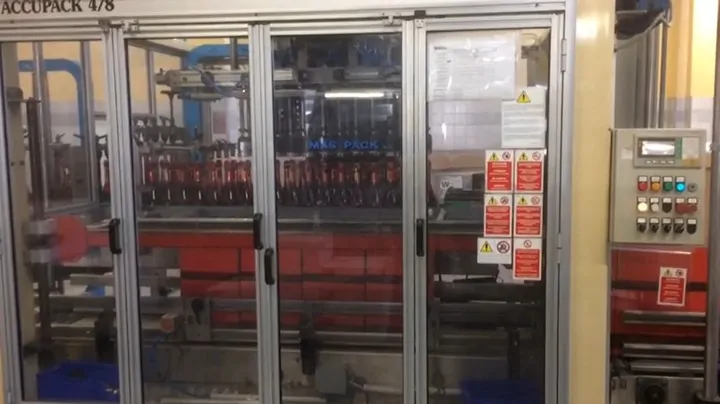 Used Mas Pack accupack 4/8 Case Packers - JL 13