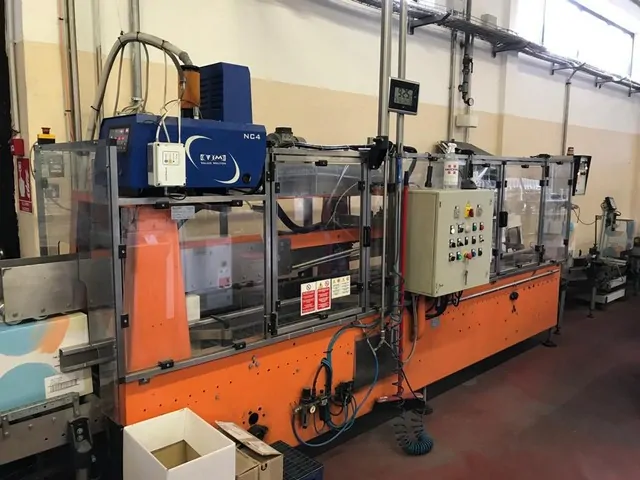 Used MB IMPIANTI gluer – sup Case Sealers - C 36