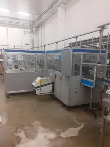 Used Novopac VF 50 WR ALV MAN Case Packers - JL 245